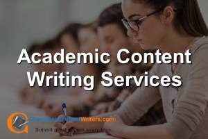 Academic Content Writing Services
