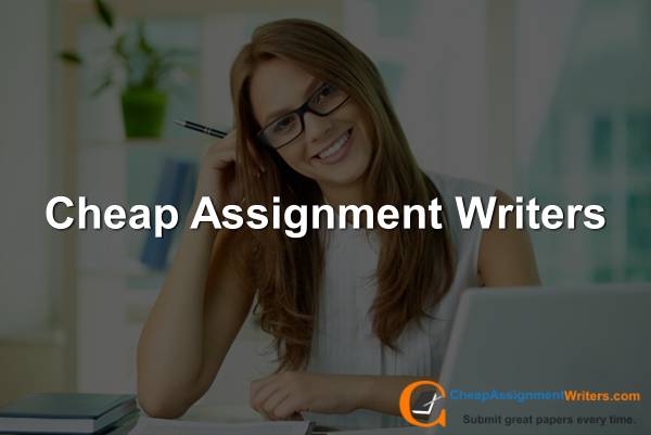 cheap assignment writers